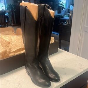 Frye Black Leather Women's Boots